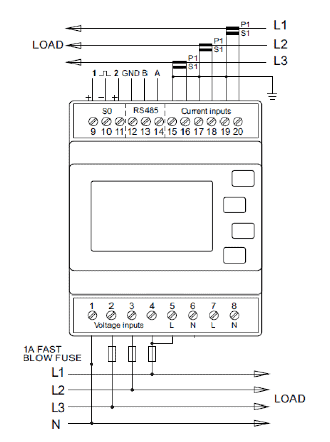 MDC0031_iHP 3-phase wiring diagram